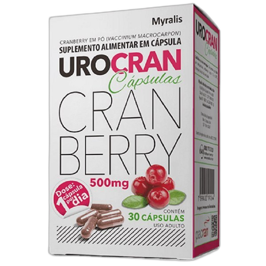 Urocran Myralis 30 Cápsulas - Suplemento Alimentar