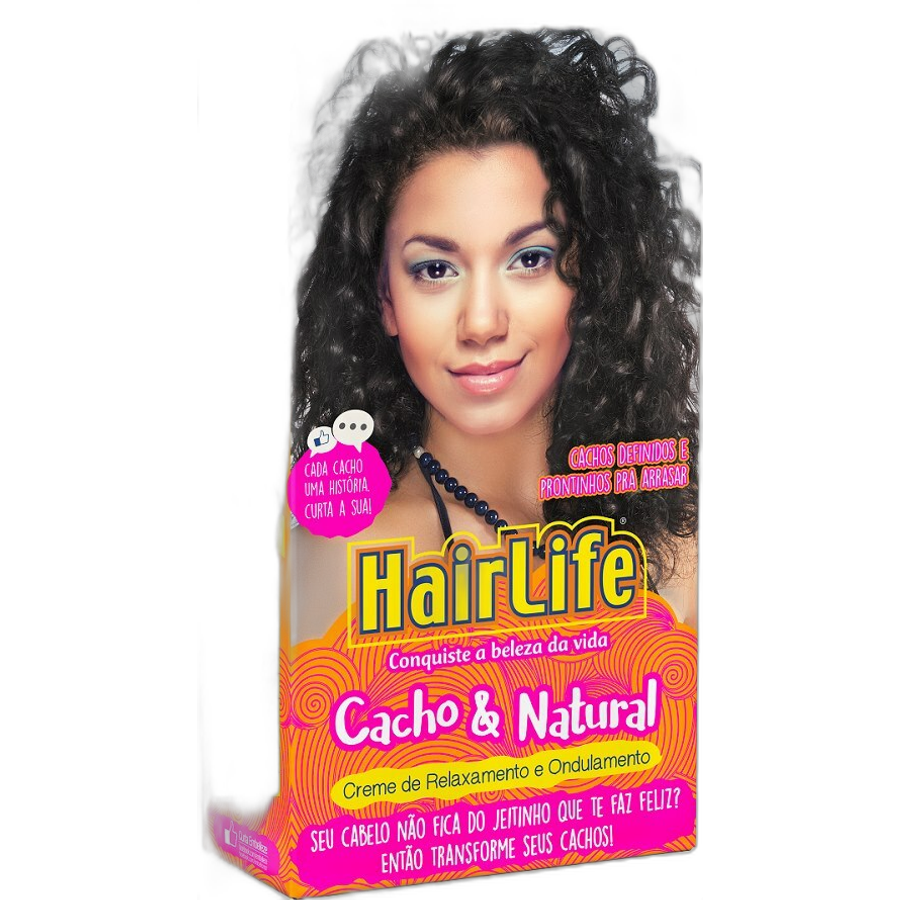 Creme Relaxante Cacho & Natural Hairlife 180g