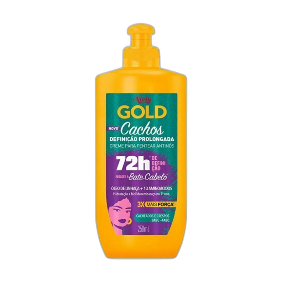 CR DE PENTEAR NIELY GOLD 250G CACHOS DEFINICAO PROLONGADADA