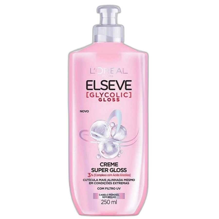 Creme para Pentear L’oréal Paris Elseve Glycolic Gloss 250ml