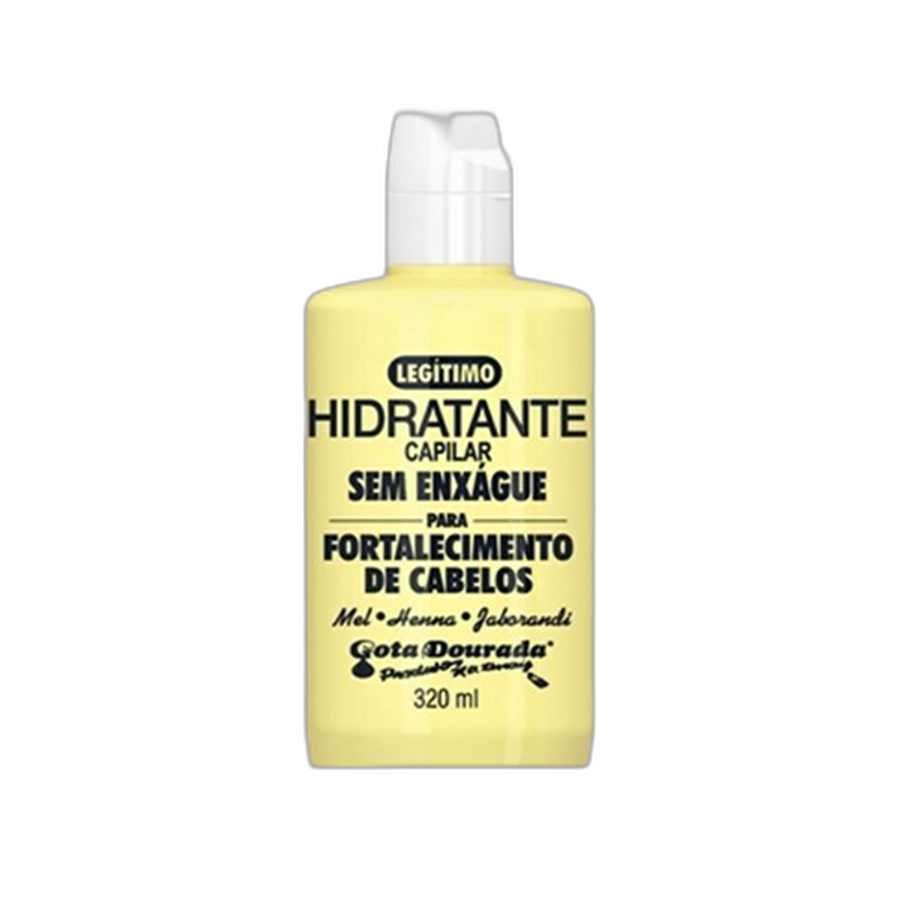 Gota Dourada Creme de Pentear Fortal Todos os Tipos Cabelos 320ml