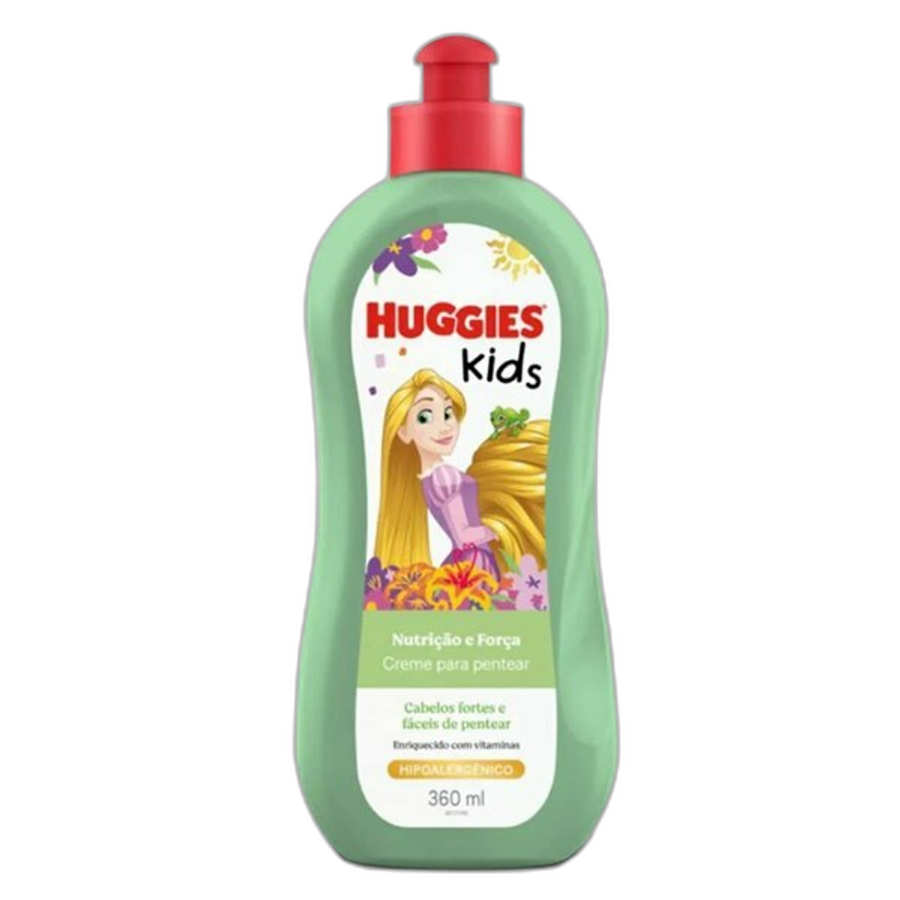 Creme para Pentear Huggies Kids Enrolados Nutrição e Força 360ml