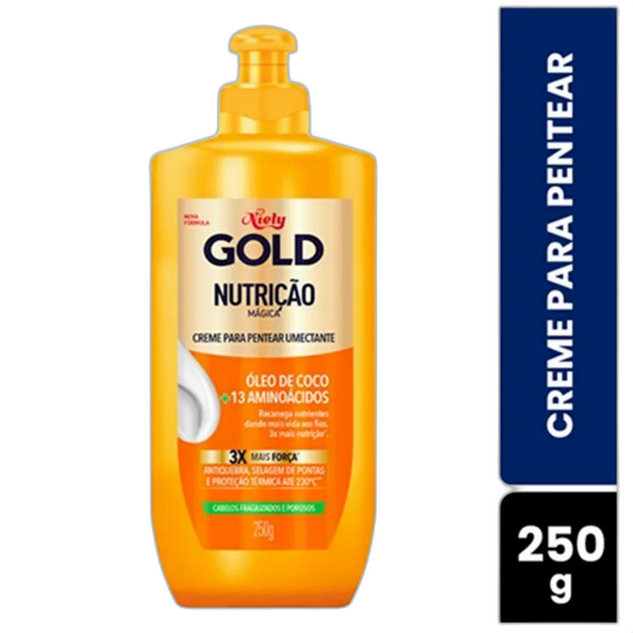 Creme para Pentear Niely Gold Nutrição Poderosa 280ml