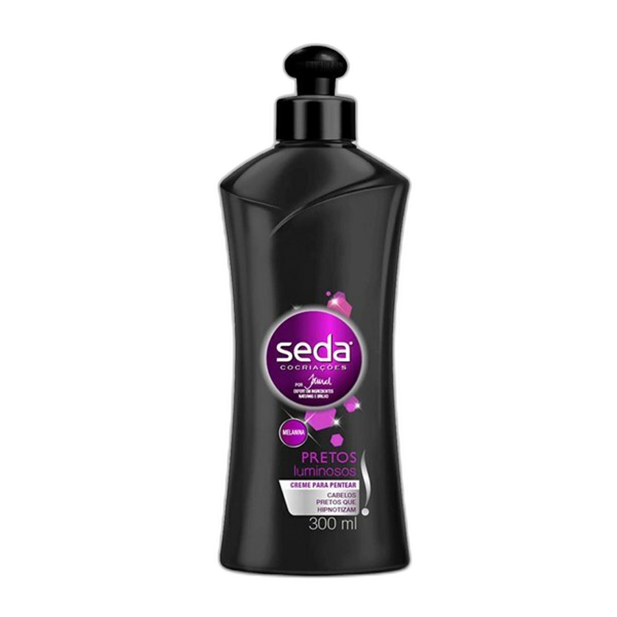 Creme para Pentear Seda Pretos Luminosos 300ml