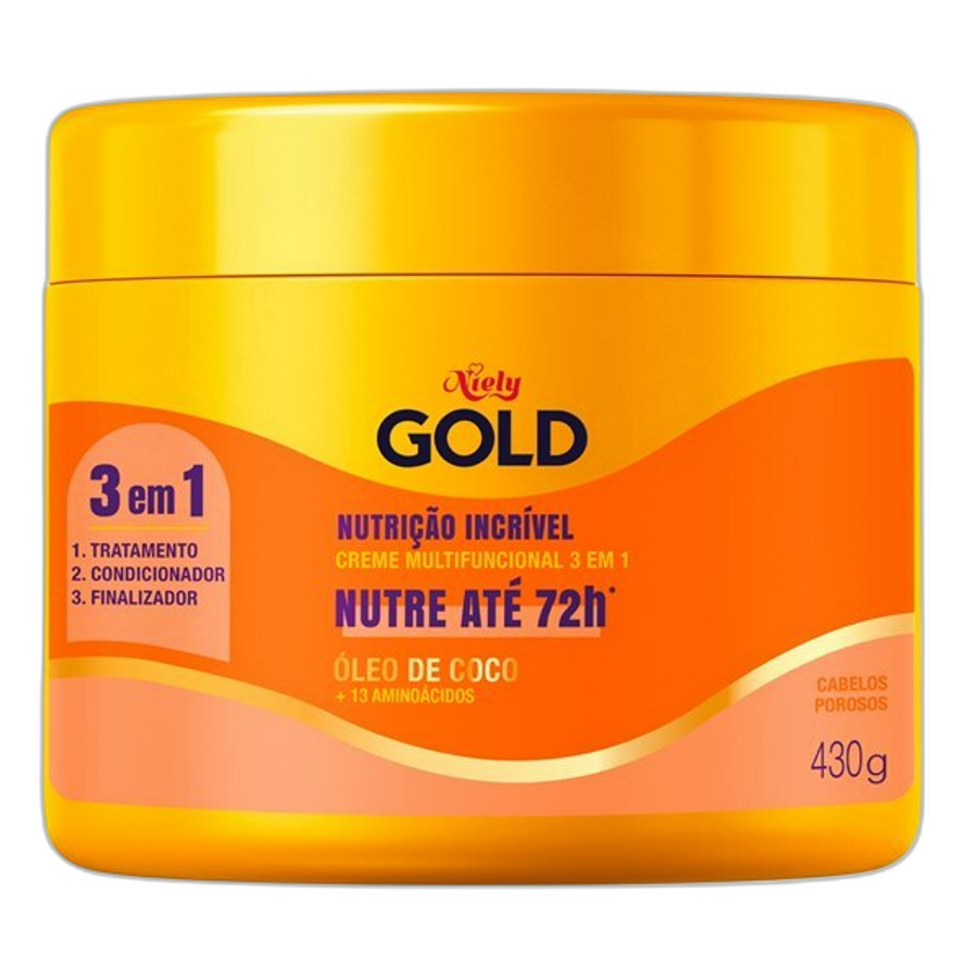 Niely Máscara Gold Nutrição Mágica 430g