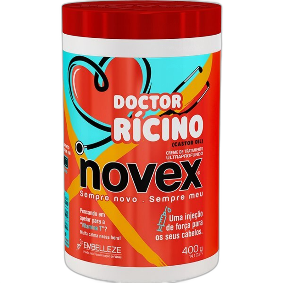 Creme de Tratamento Novex Doctor Rícino 400g
