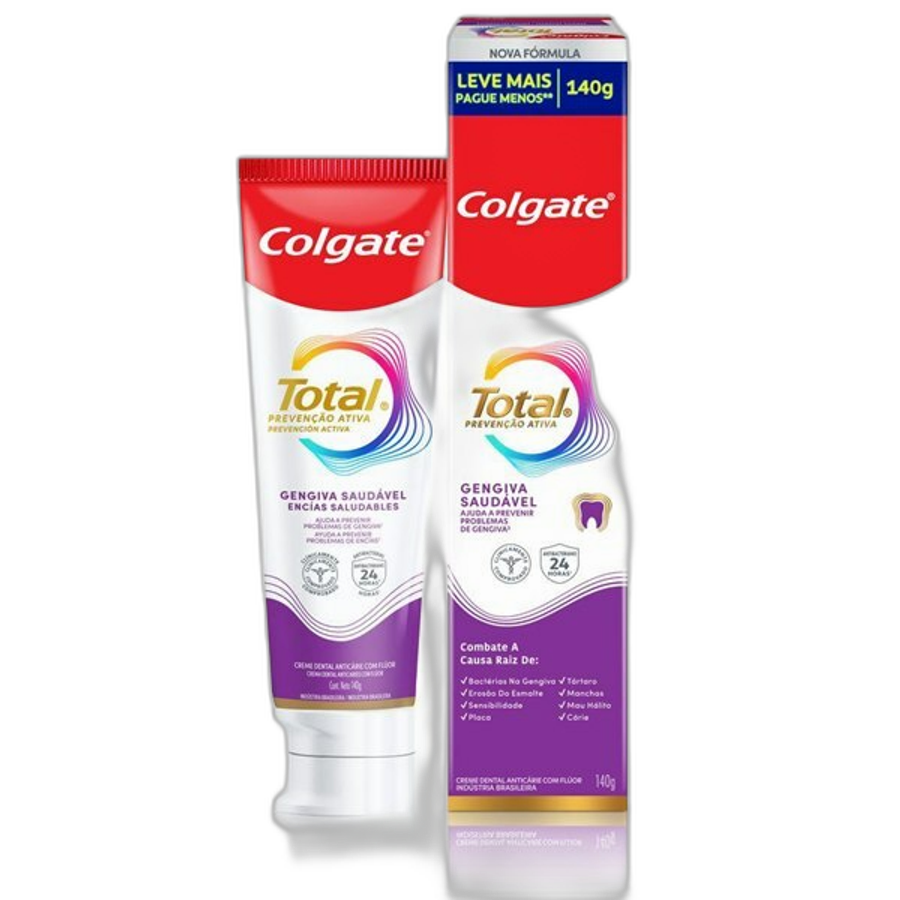 Pasta de Dental Colgate Total Gengiva Reforçada 140g