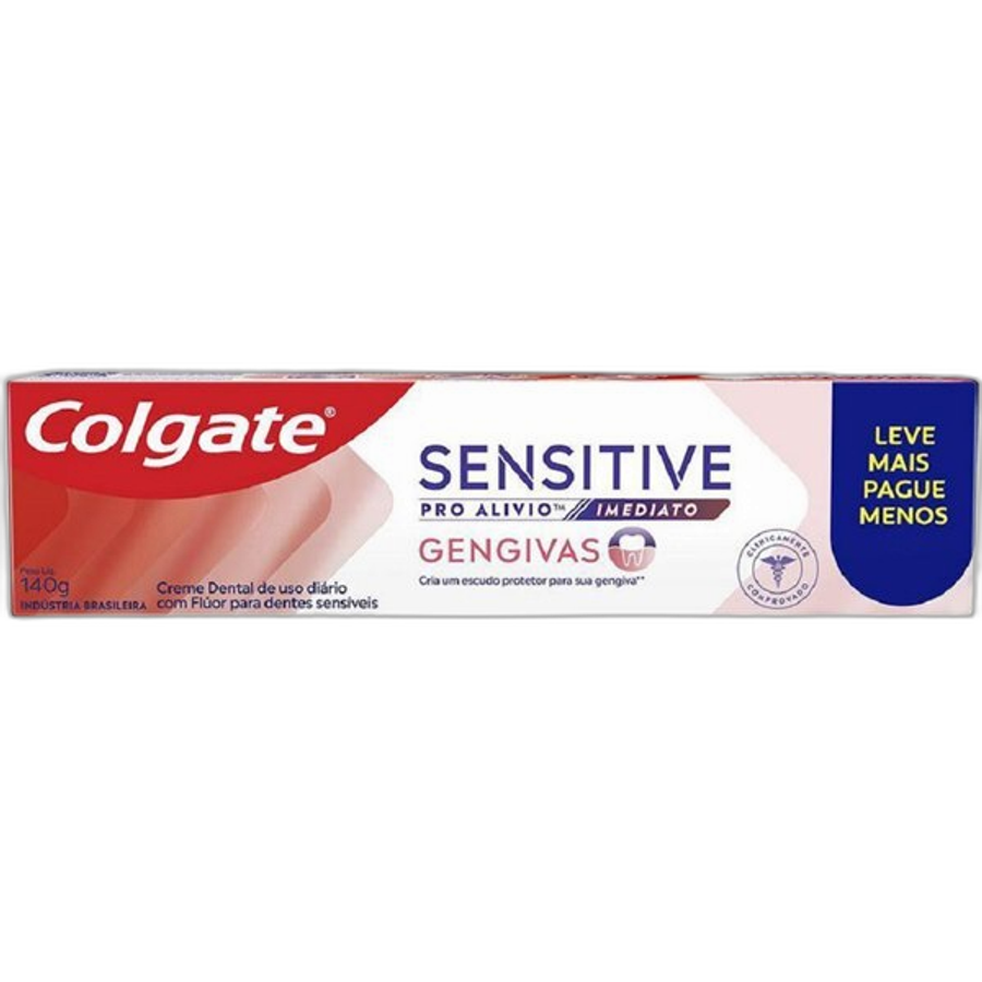 Pasta de Dente Colgate Sensitive Pro Alívio Imediato Gengiva 140g