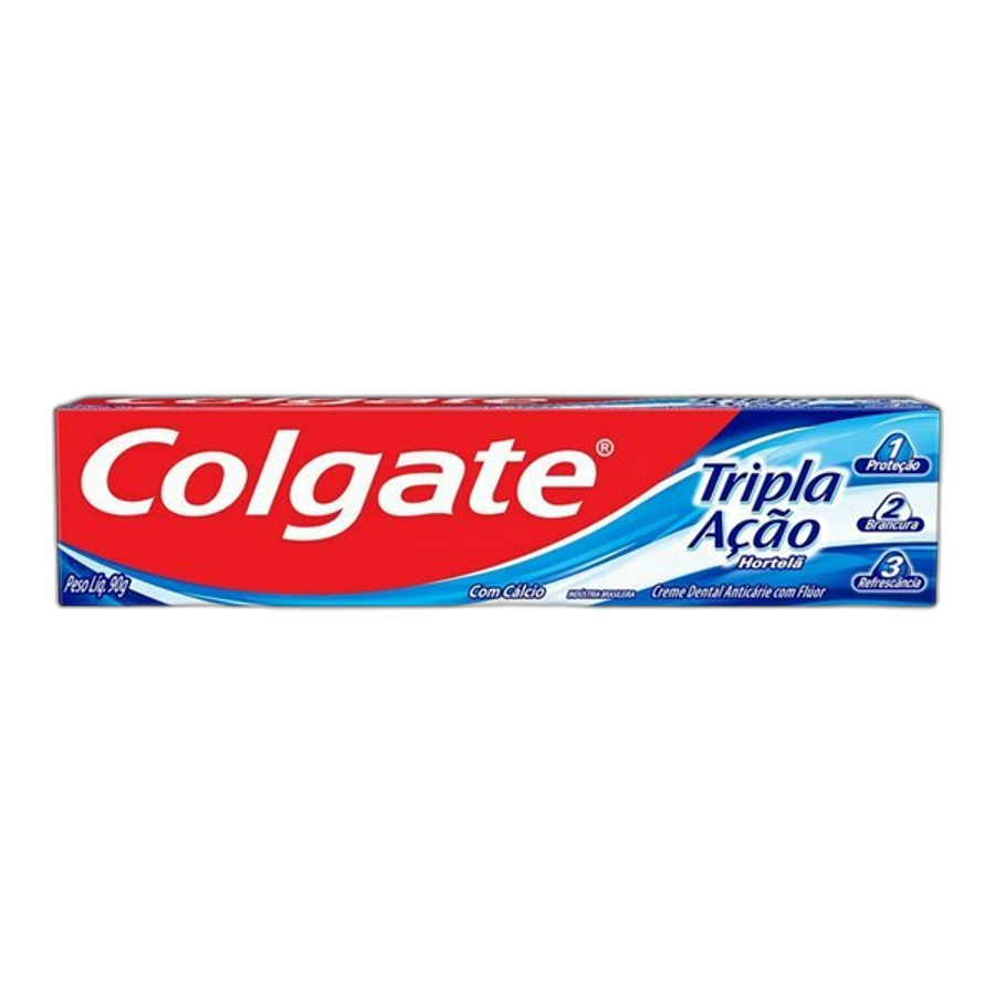 Creme Dental Colgate Tripla Ação Hortelã 90g