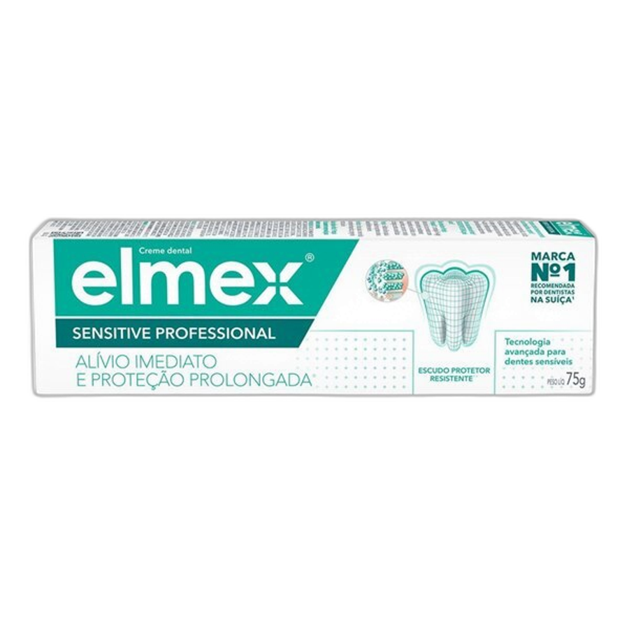 Pasta de Dente Elmex Sensitive Dentes Sensíveis 75g