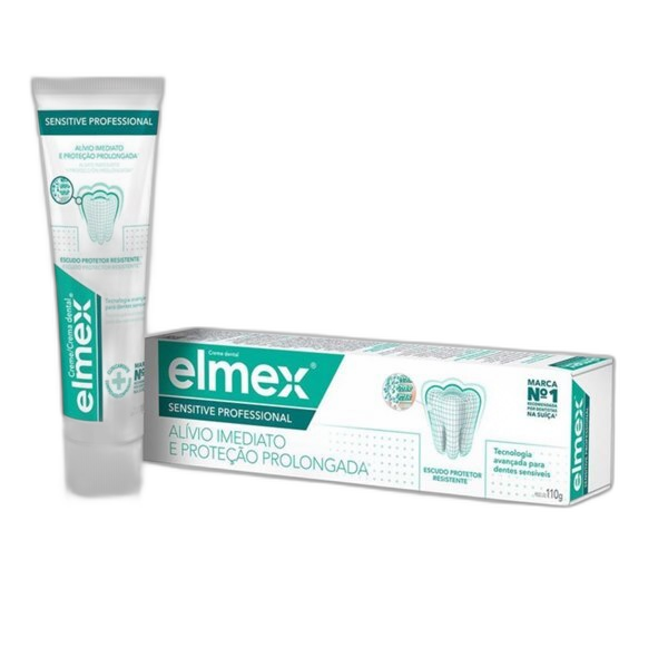 Pasta de Dente Elmex Sensitive Professional Dentes Sensíveis 110g