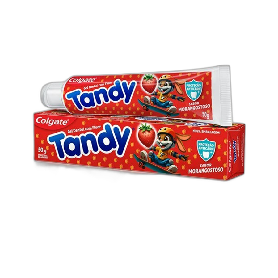 Pasta de Dente Gel Colgate Tandy Morangostoso 50g