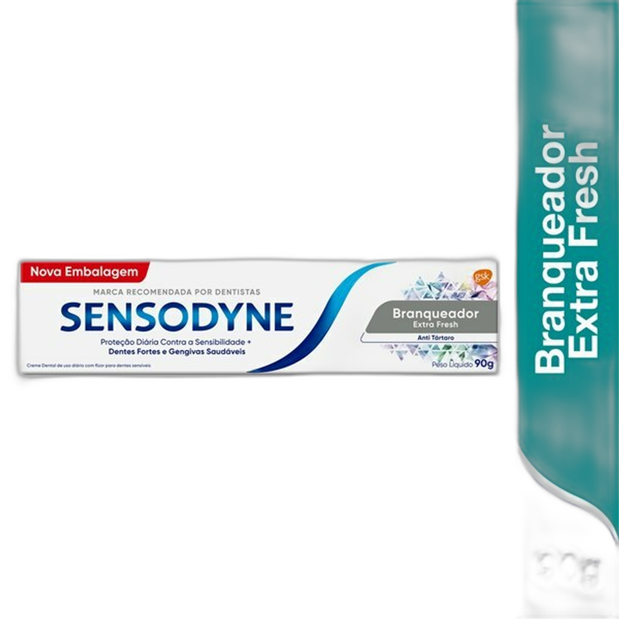 Pasta de Dente Sensodyne Branqueador Extra Fresh 90g