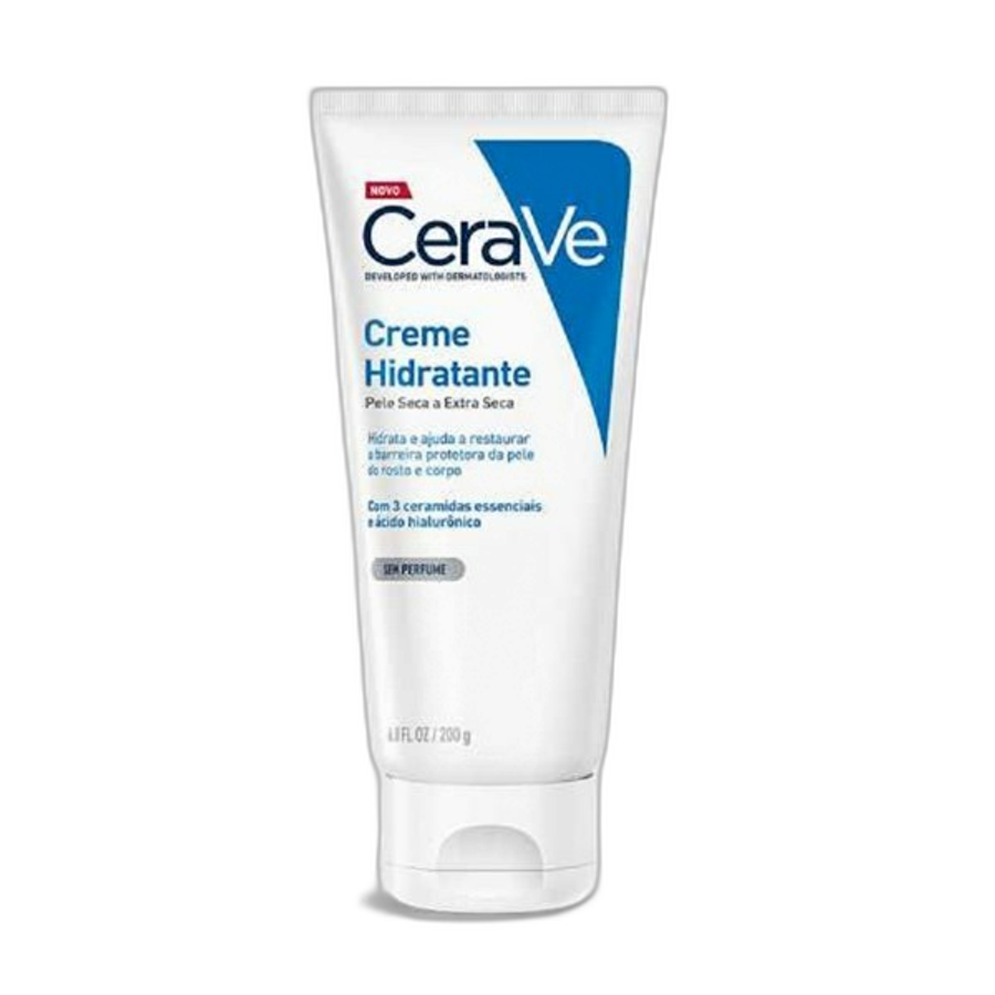 Creme Hidratante para Pele Seca e Extra Seca 48h de Hidratação Cerave 200g