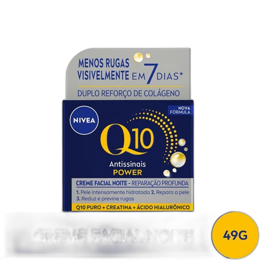 CR FACIAL NIVEA 50G Q10 POWER ANTISSIN NOITE