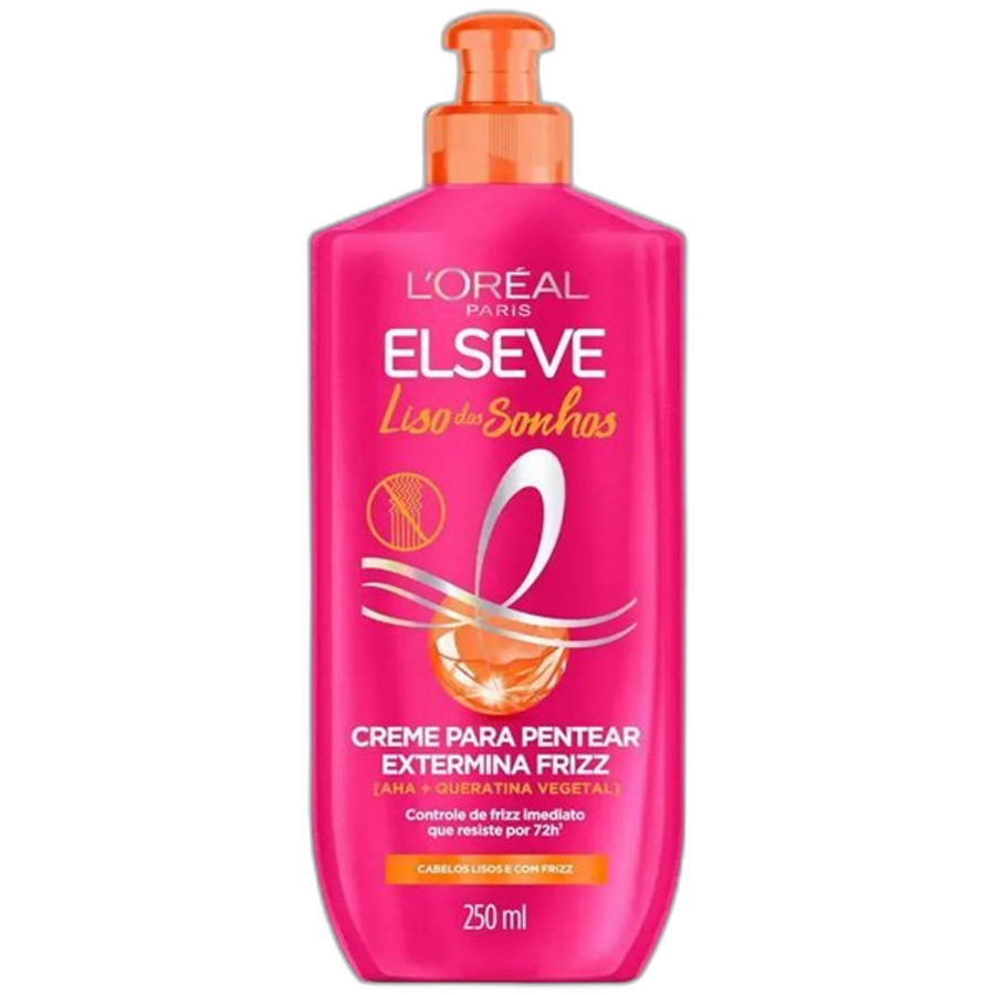 CR DE PENTEAR ELSEVE 250ML LISO DOS SONHOS SUPER ALINHADOR