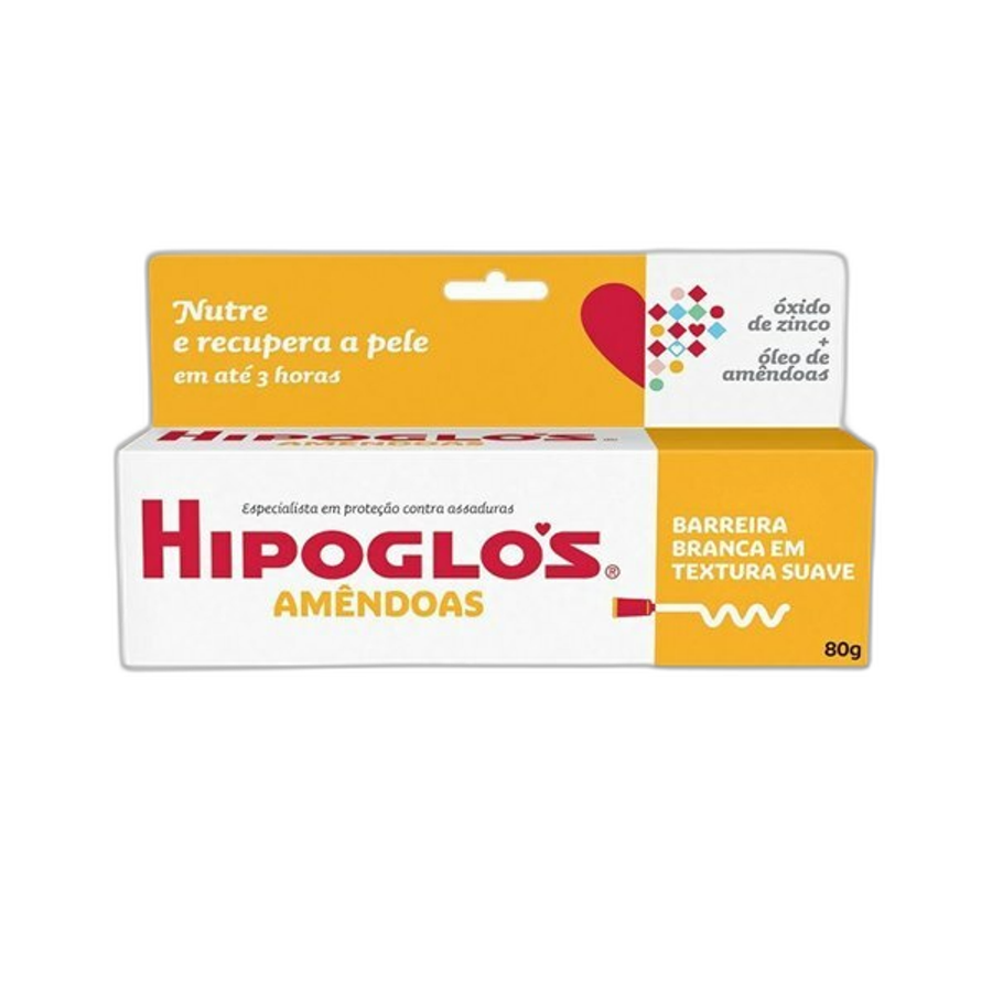 Creme Preventivo de Assaduras Hipoglós Amêndoas 80g