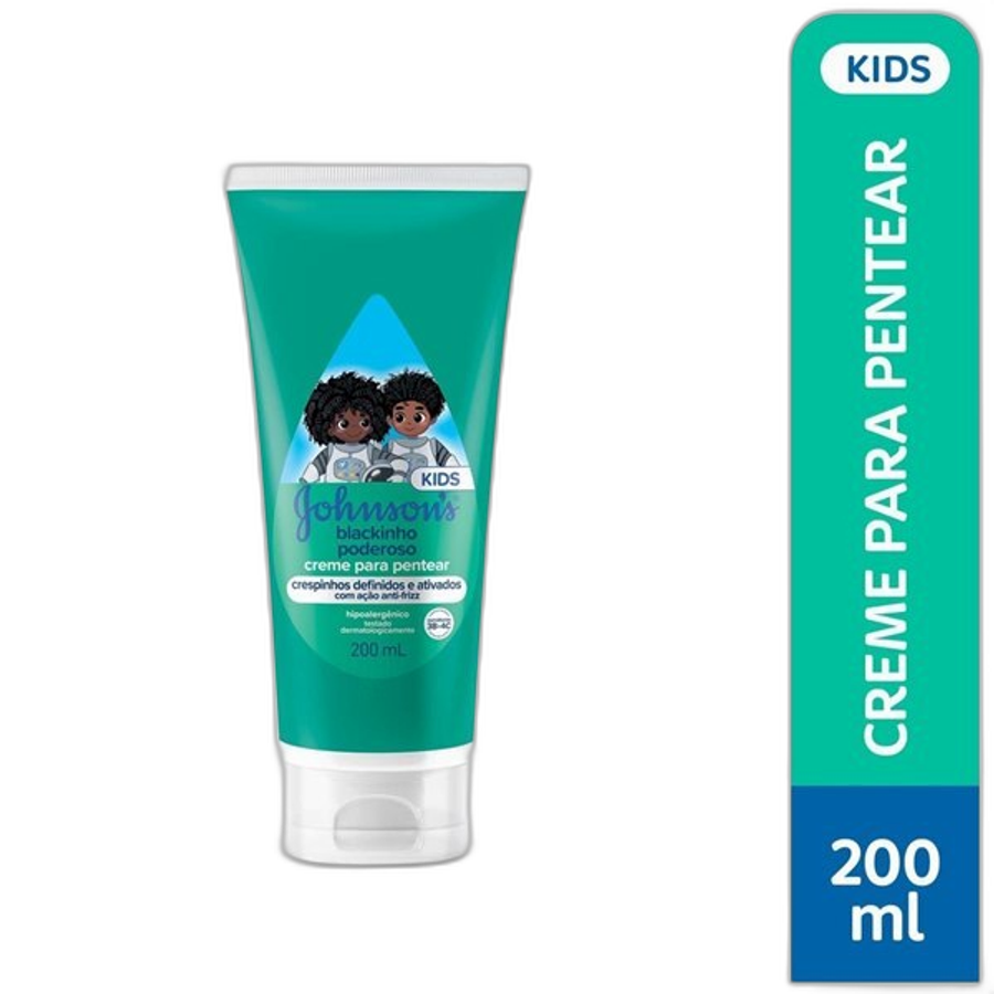 CR DE PENTEAR JOHNSON 200ML BABY BLACKINHO PODEROSO