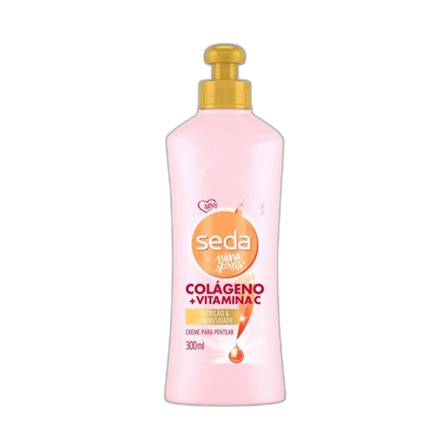 Creme para Pentear Seda Colágeno e Vitamina C 300ml