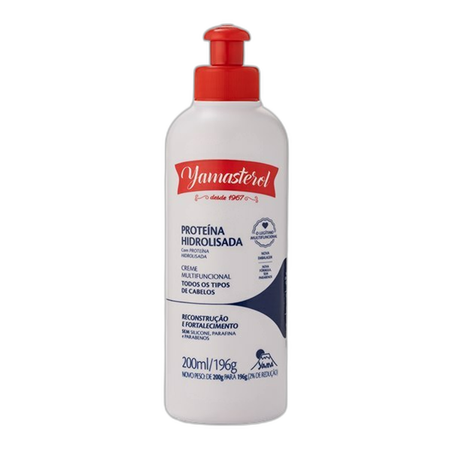Creme Multifuncional Yamasterol com Proteína Hidrolisada Branco 200g