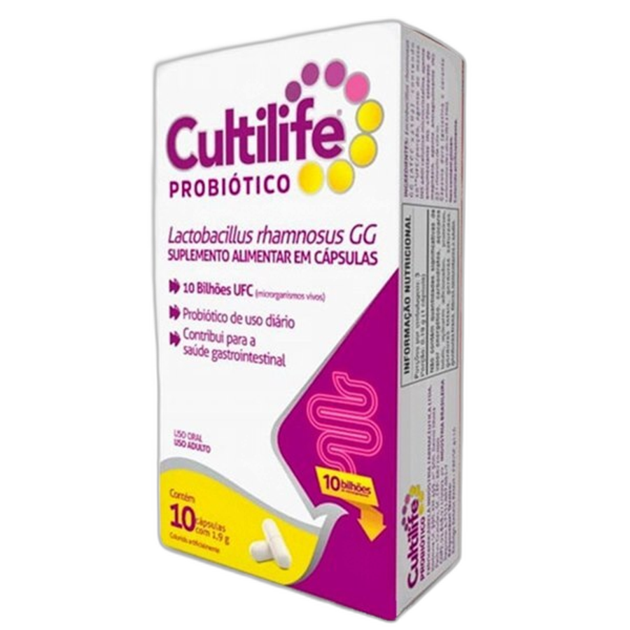 Cultilife 10 Cápsulas Lactobacillus Rhamnosus