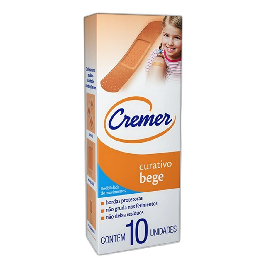 Curativo Cremer Bege 10 Unidades