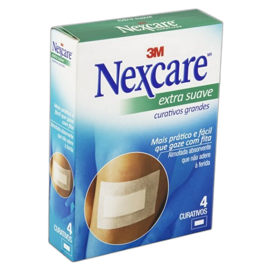 Curativo Nexcare 3m Extra Suave 4 Unidades