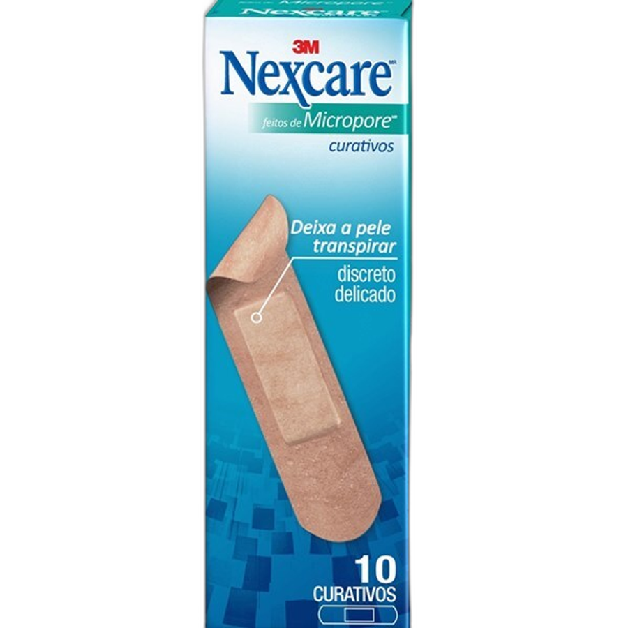CURATIVO NEXCARE 10UN MICROPORE