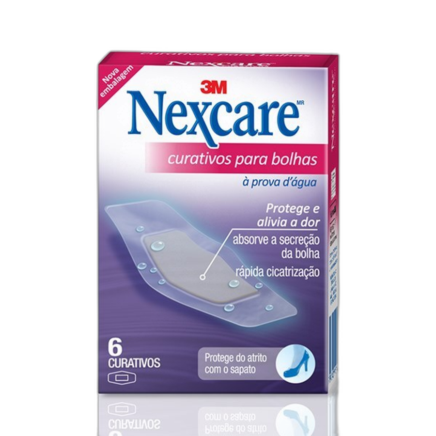 Curativo para Bolhas Nexcare 3m 6 Unidades