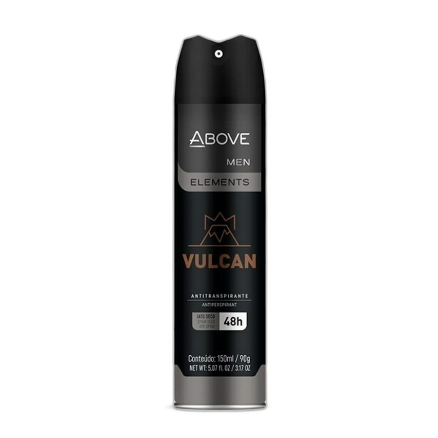 Desodorante Above Aerossol 150ml Men Vulcan