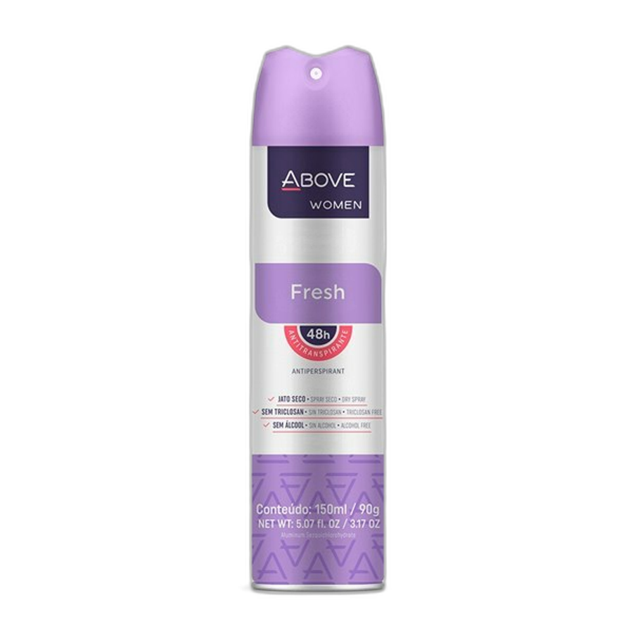 Desodorante Above Aerossol Women Fresh 150ml