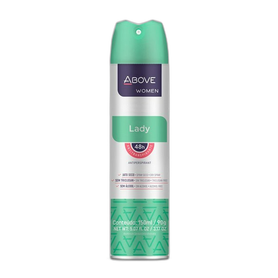Desodorante Antitranspirante Above Women Lady 90g