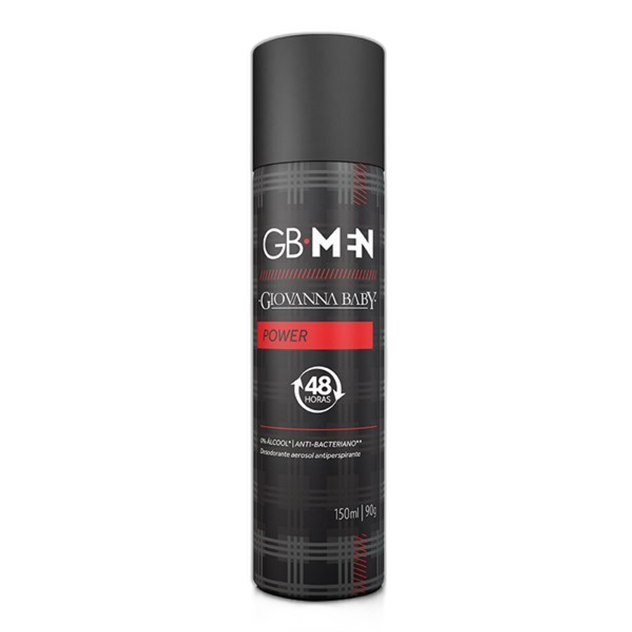Desodorante Masculino Aerossol Giovanna Baby Power Aerossol 150ml