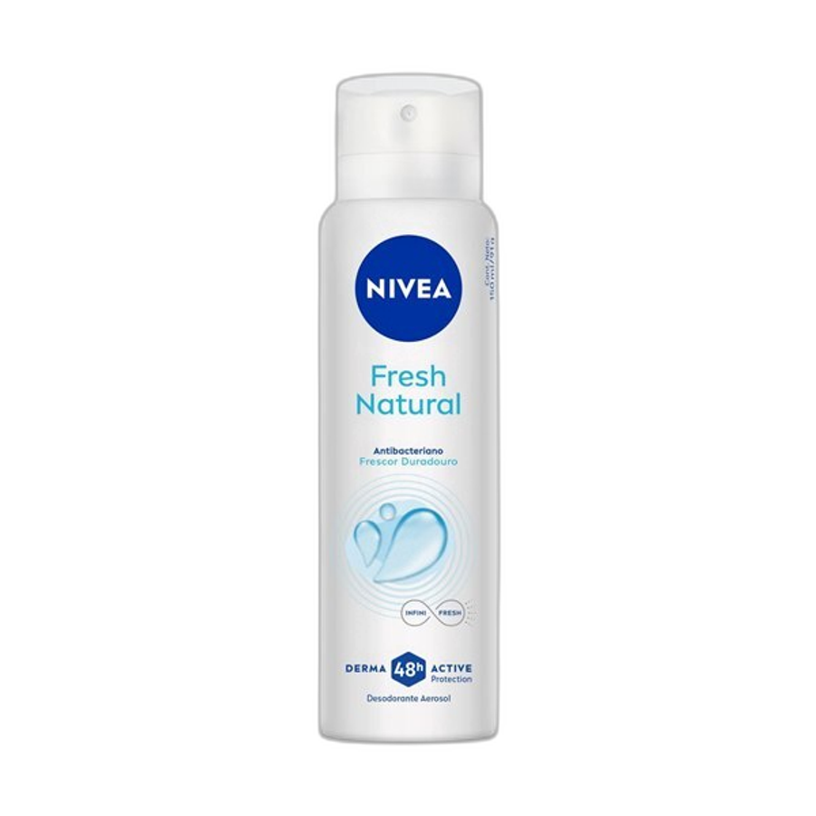 Desodorante Aerossol Nivea Fresh Natural Feminino 150ml