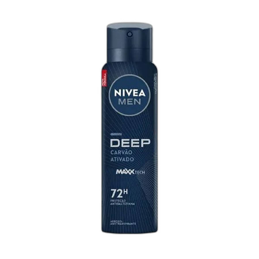 Desodorante Antitranspirante Aerossol Nivea Men Deep Original 150ml