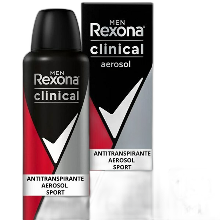 Desodorante Rexona Clinical Sport Aerossol 150ml