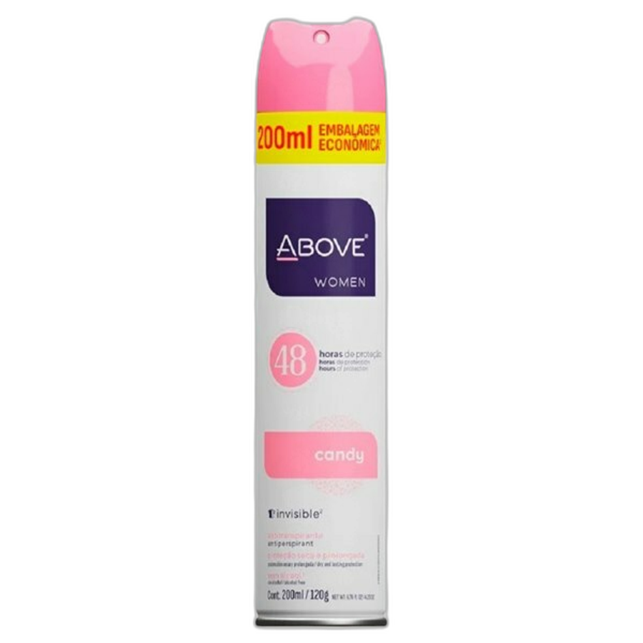 Desodorante Aerossol Above 200ml Clas Candy