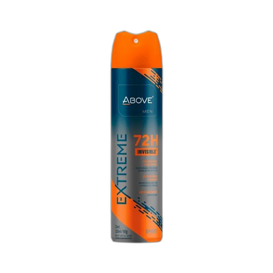 Desodorante Antitranspirante Aerossol Above Men Extreme Invisible Sport 150ml