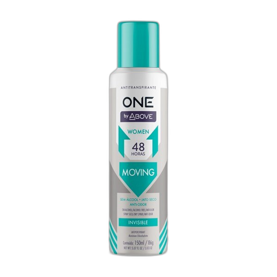 Desodorante Above Aerossol 150ml Fem One By Moving