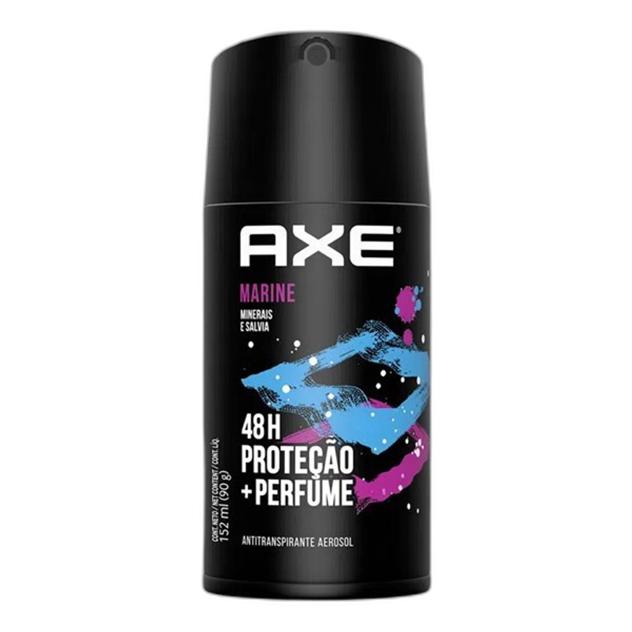 Desodorante Aerossol Másculino Axe Marine Minerais e Sálvia 152ml