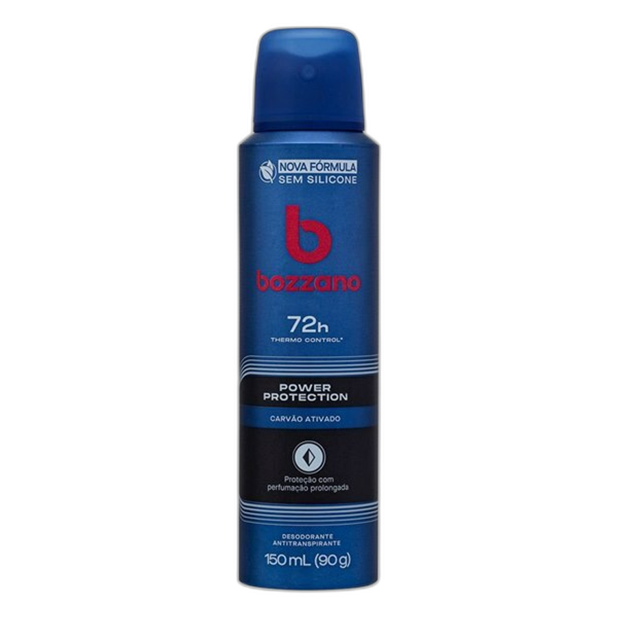Desodorante Antitranspirante Aerossol Bozzano Masculino Power Protection 150ml