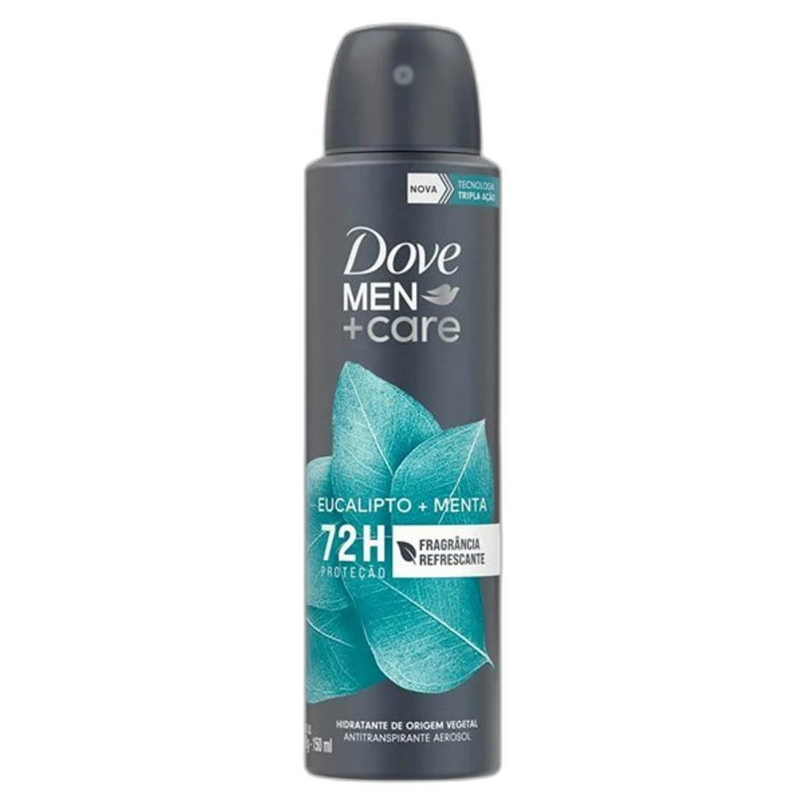 Desodorante Aerossol Dove Men Care Antitranspirante Eucalipto e Menta 150ml