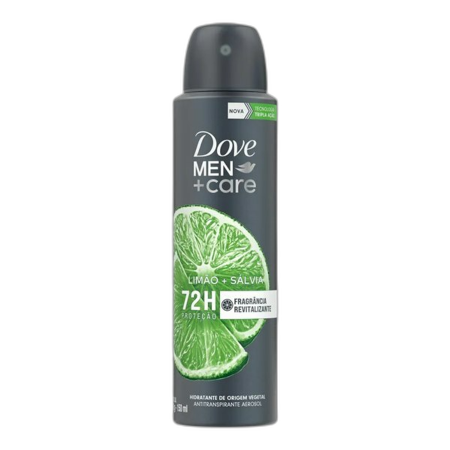 Desodorante Aerossol Dove Men Care Antitranspitante Limão e Salvia 150ml