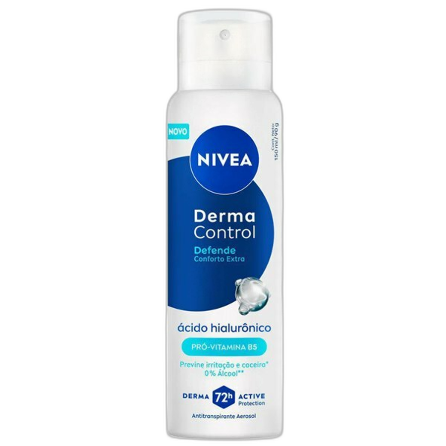 DES NIVEA AERO 150ML FEM DERMA CONTROL DEFENDE