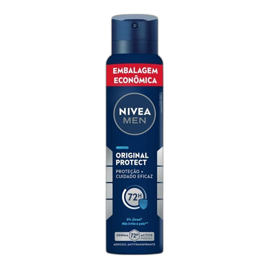 Desodorante Antitranspirante Aerossol Nívea Men Original Protect 200ml