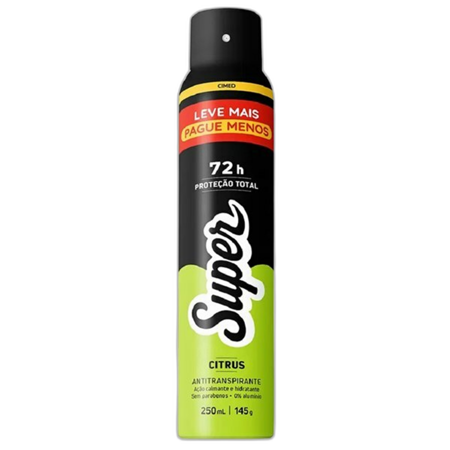 DES AER SUPER 250ML CITRUS
