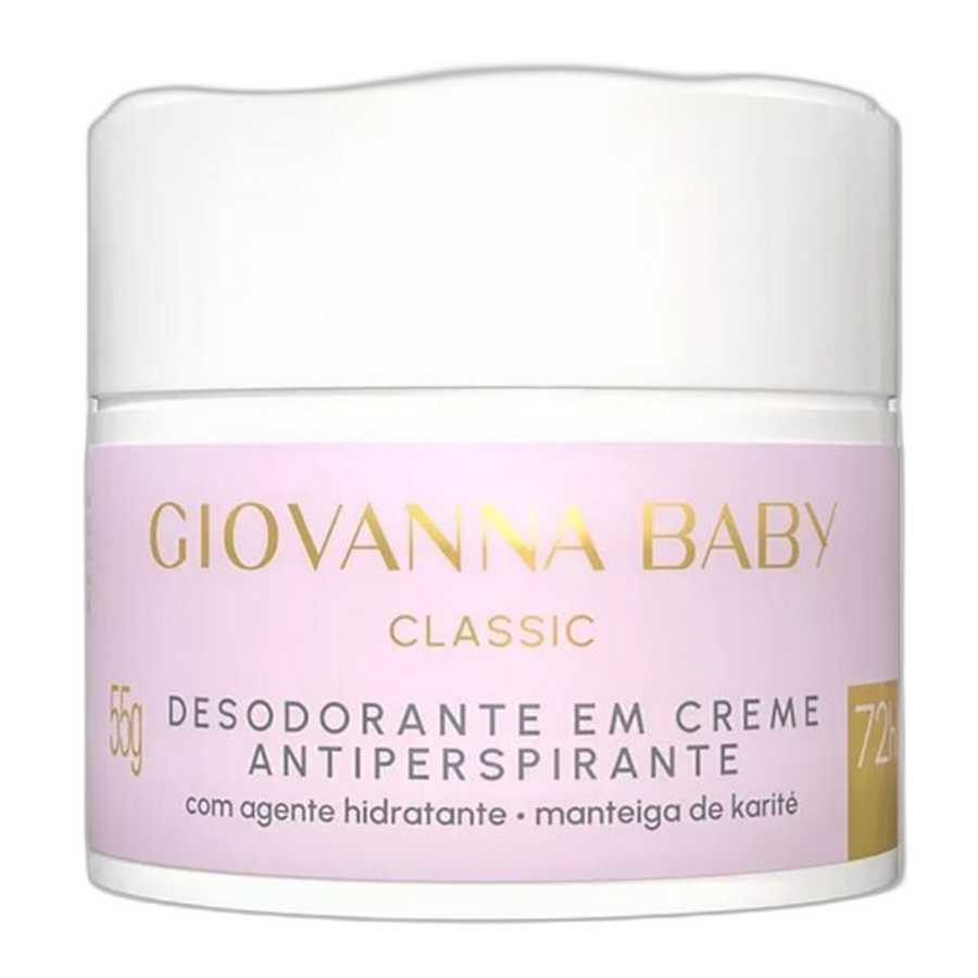Desodorante em Creme Antitranspirante Giovanna Baby Classic 55g