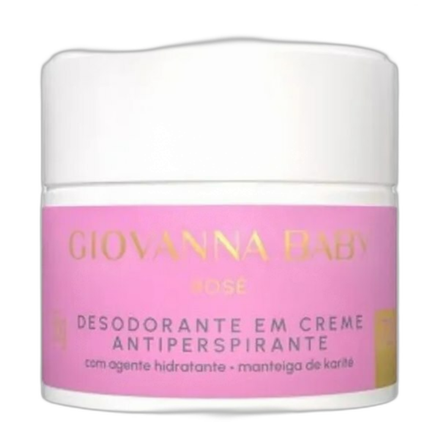Desodorante em Creme Antitranspirante Giovanna Baby Rosé 55g