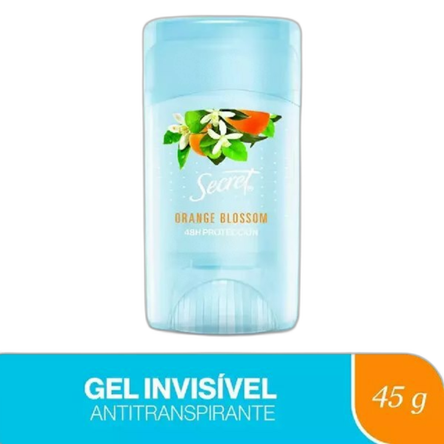 Desodorante em Gel Antitranspirante Secret Orange Blossom 45g