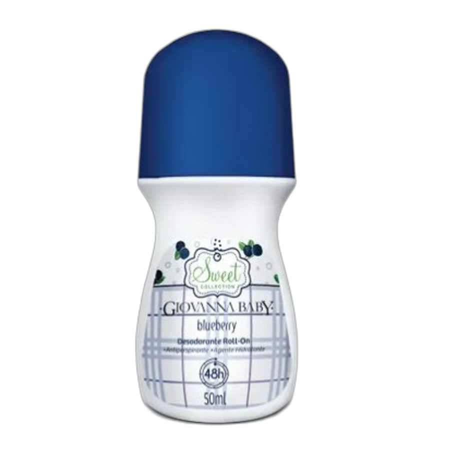 Desodorante Giovanna Baby Sweet Blueberry 50ml Roll-On
